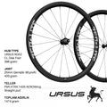 W01 – Road Wheelset w/URSUS Disc Brake image 0
