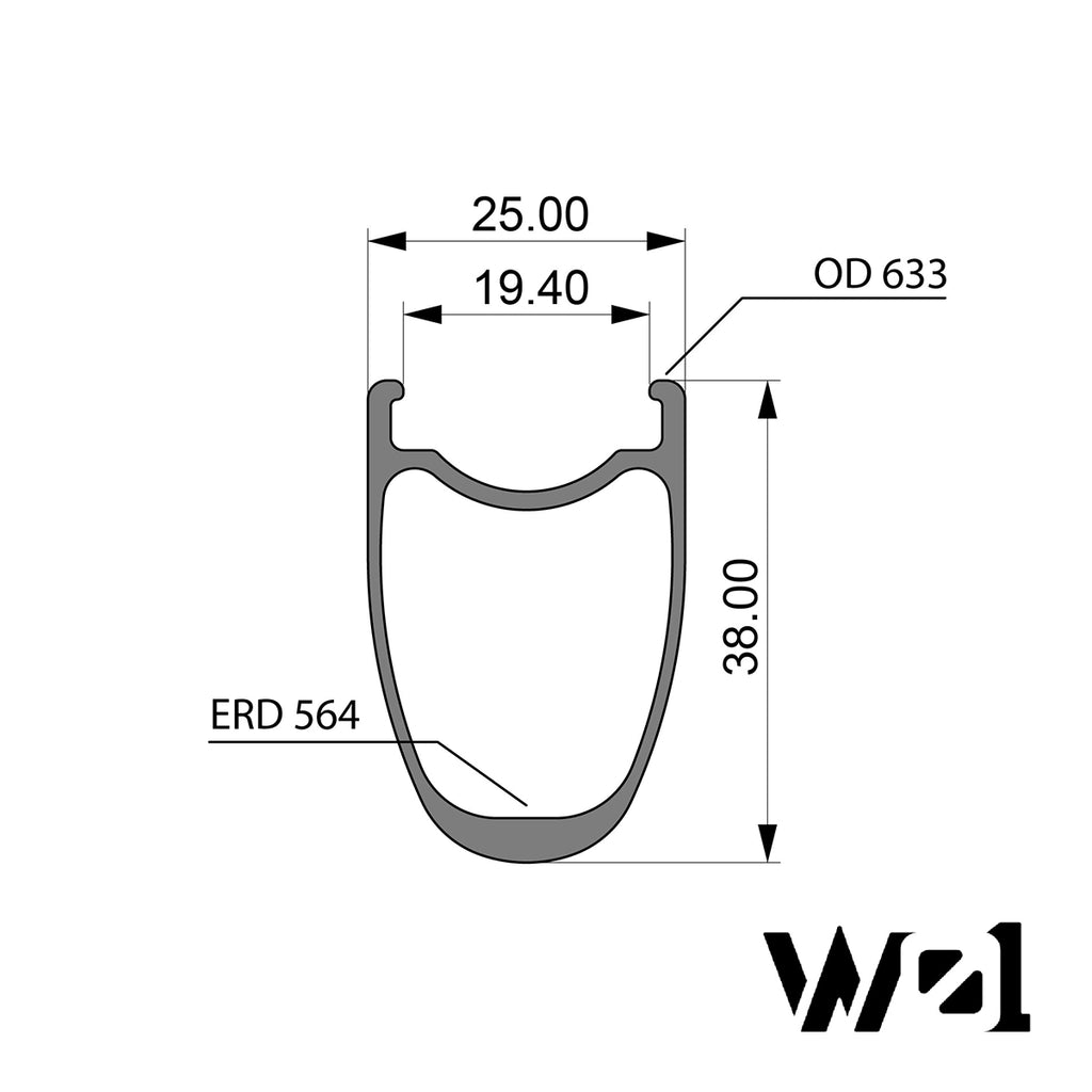 W01 – Road Wheelset w/URSUS Disc Brake image 10